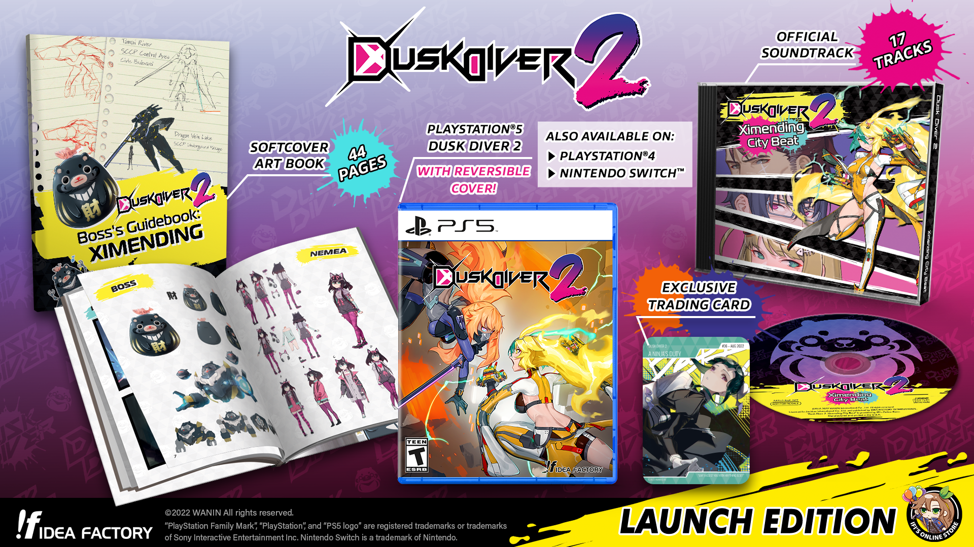 Dusk Diver 2 Launch Edition IFI s Online Store