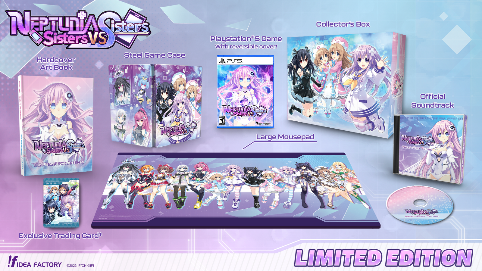 Neptunia VS Titan Dogoo Special Limited Edition PS5 Japan Game New (Action/ Compi Neptunia VS Titan Dogoo Special Limited Edition PS5 Japan Game New (Action/ Compi