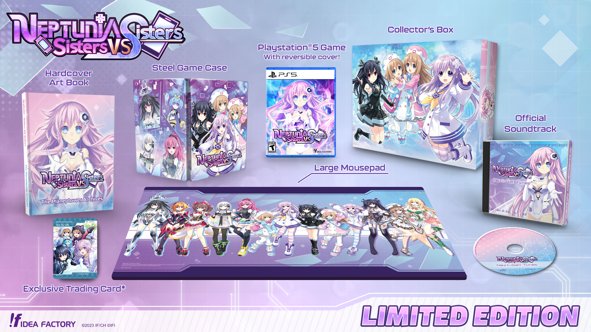 Neptunia: Sisters VS Sisters Limited Edition (PS4/PS5/Steam) - IFI's Online Store Neptunia: Sisters VS Sisters Limited Edition (PS4/PS5/Steam) - IFI's Online Store