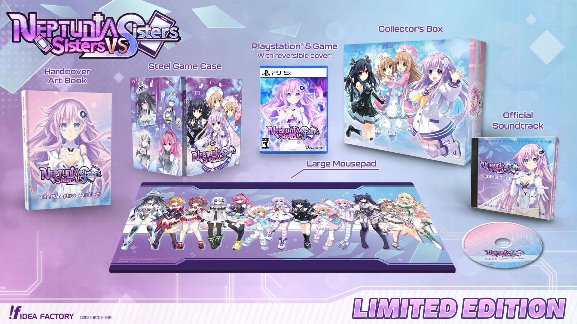 Neptunia: Sisters VS Sisters Limited Edition (PS4/PS5/Steam