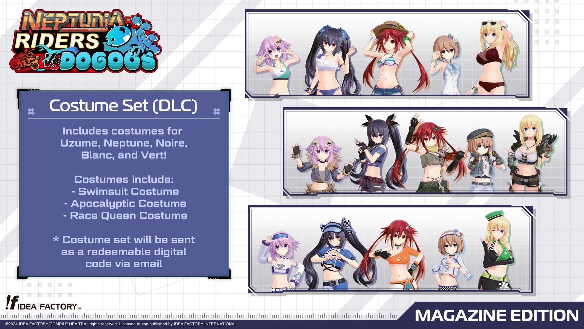 Neptunia Riders VS Dogoos Magazine Edition