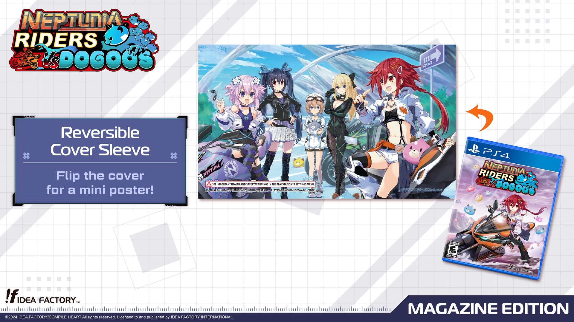 Neptunia Riders VS Dogoos Magazine Edition