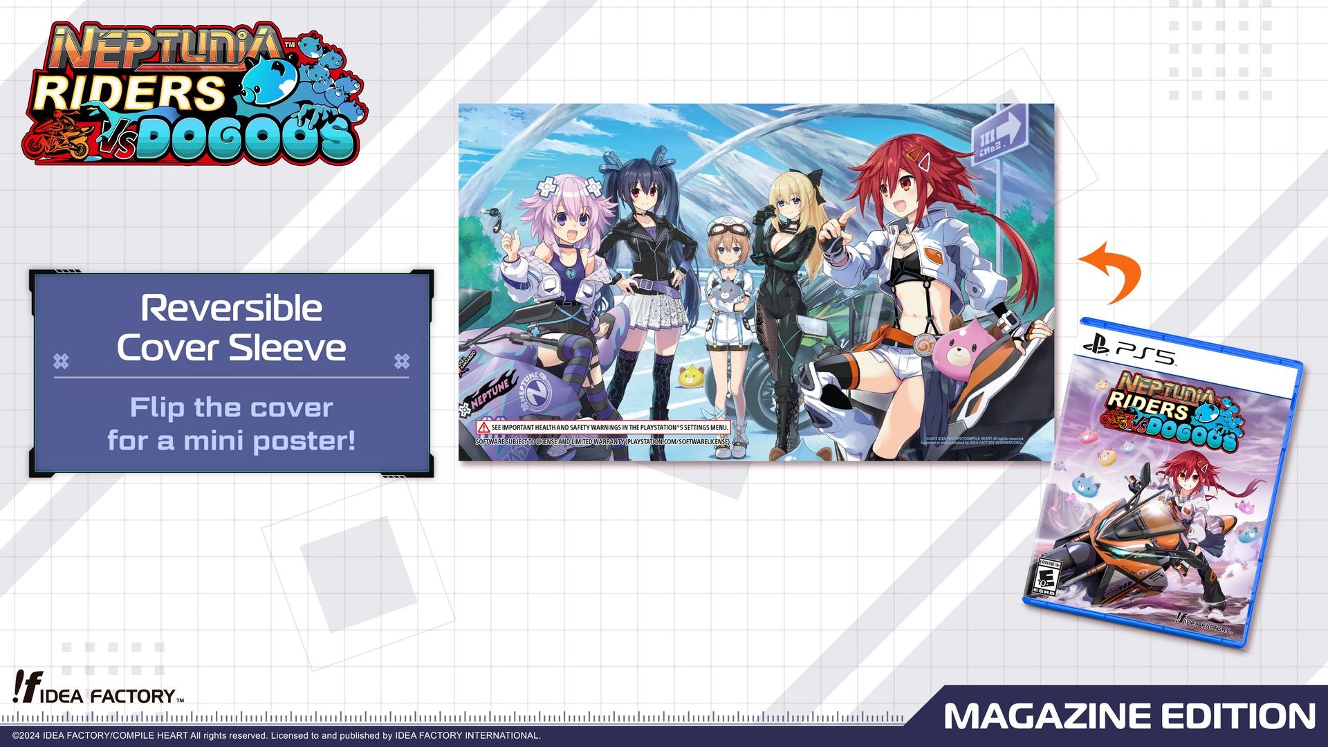 Neptunia Riders VS Dogoos Magazine Edition