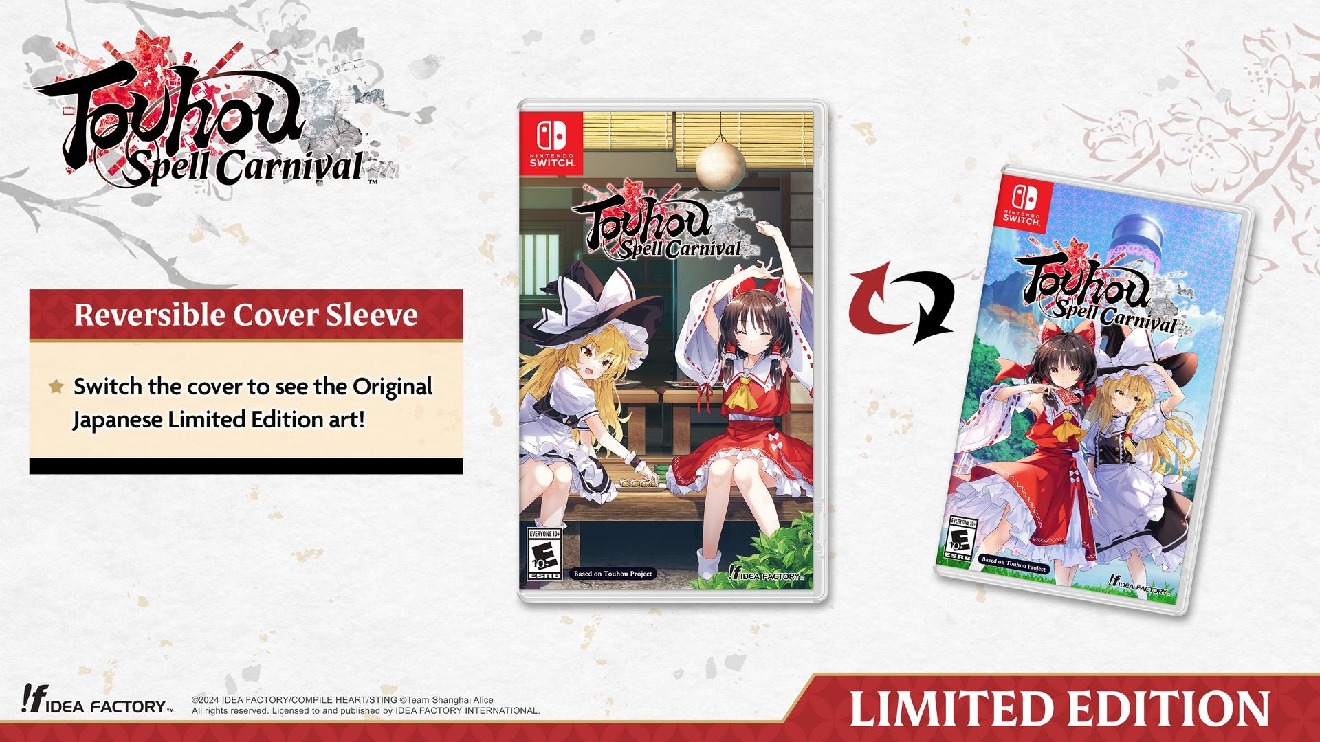 Touhou Spell Carnival Limited Edition - IFI's Online Store Touhou Spell Carnival Limited Edition - IFI's Online Store