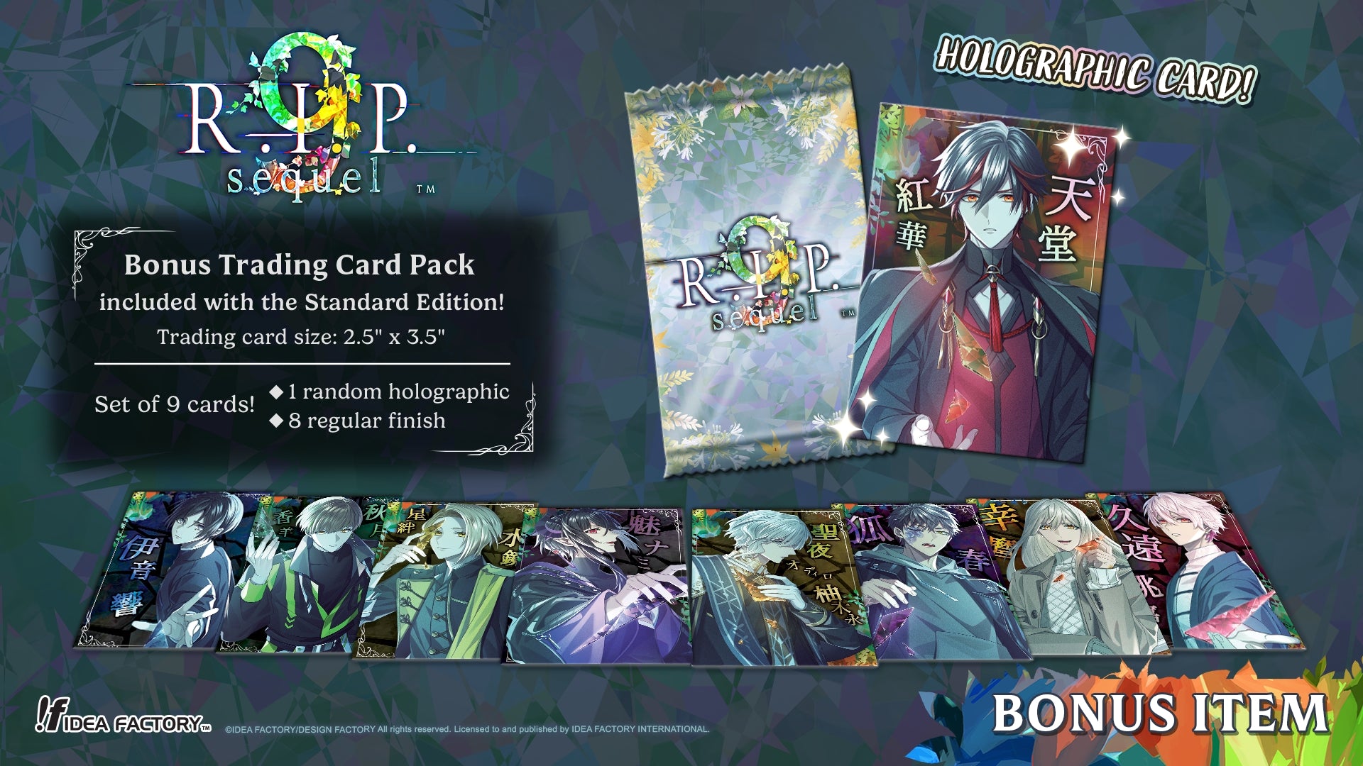 9 R.I.P. sequel 通常版 9 R.I.P. sequel Standard Edition - IFI's Online Store