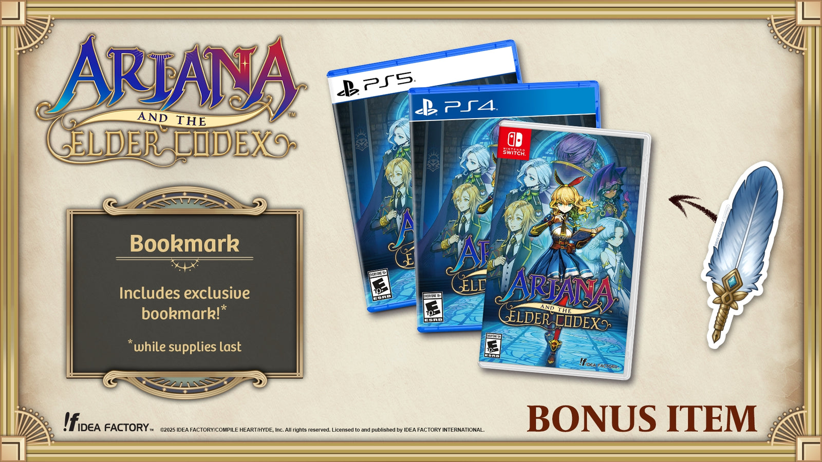 Ariana and the Elder Codex Standard Edition