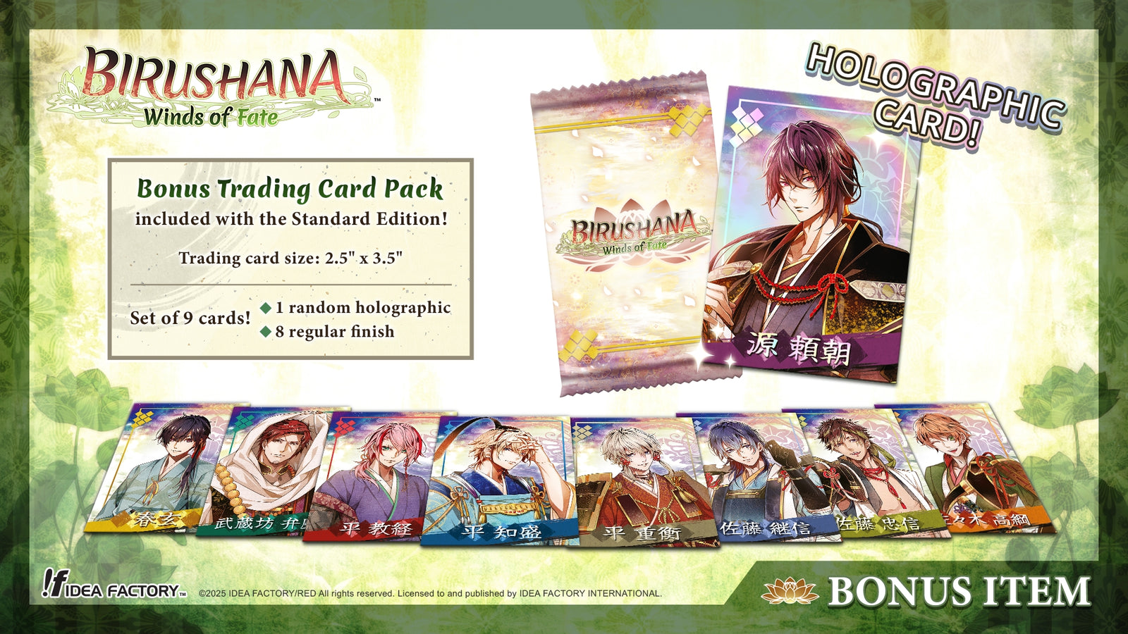 Birushana: Winds of Fate Standard Edition