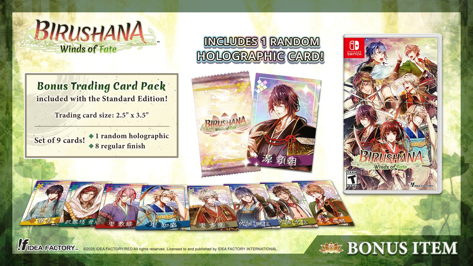 Birushana: Winds of Fate Standard Edition