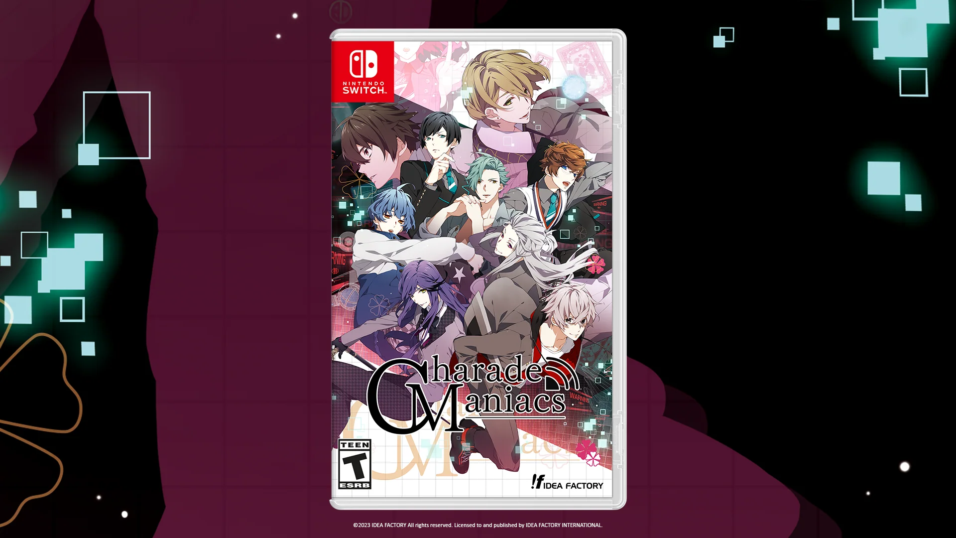 Switch ソフト シャレードマニアクス シャレマニ 限定版 Charade Maniacs for Nintendo Switch 限定版 予約特典付 シャレード