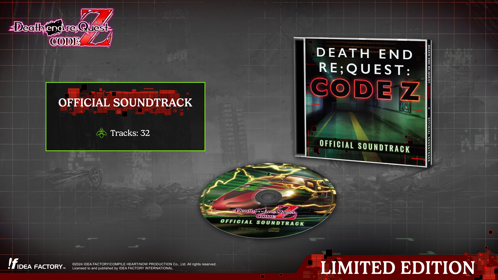 Death end re;Quest: Code Z Limited Edition - IFI's Online Store Death end re;Quest: Code Z Limited Edition - IFI's Online Store