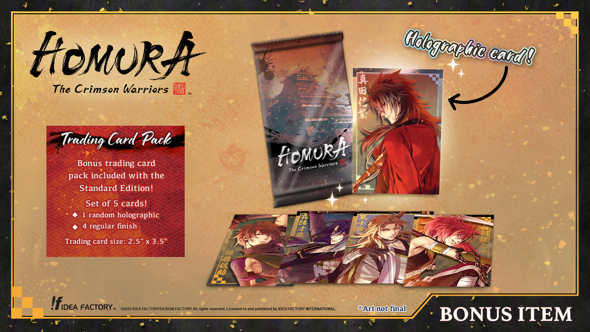 Homura: The Crimson Warriors Standard Edition