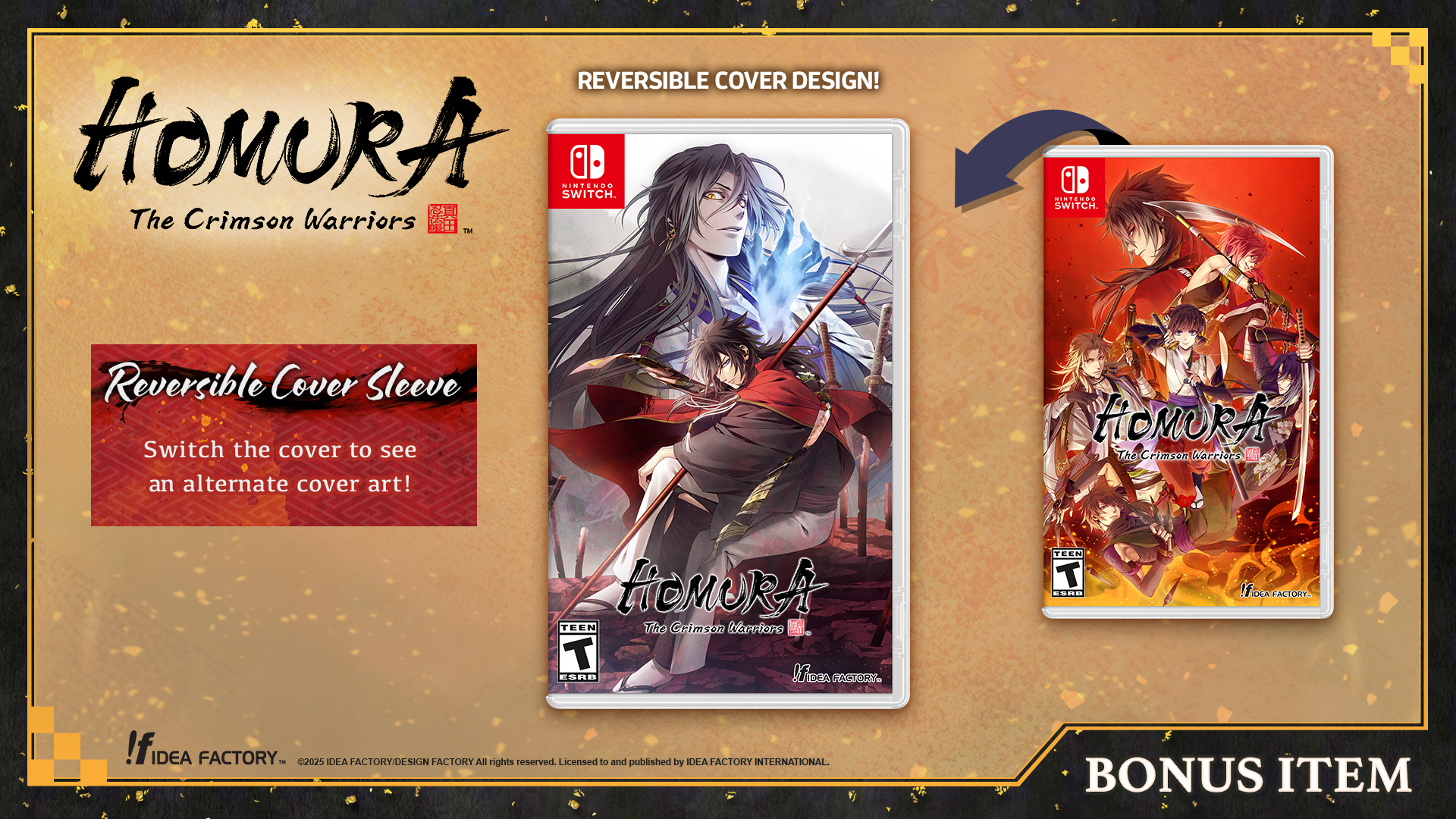 Homura: The Crimson Warriors Standard Edition - IFI's Online Store