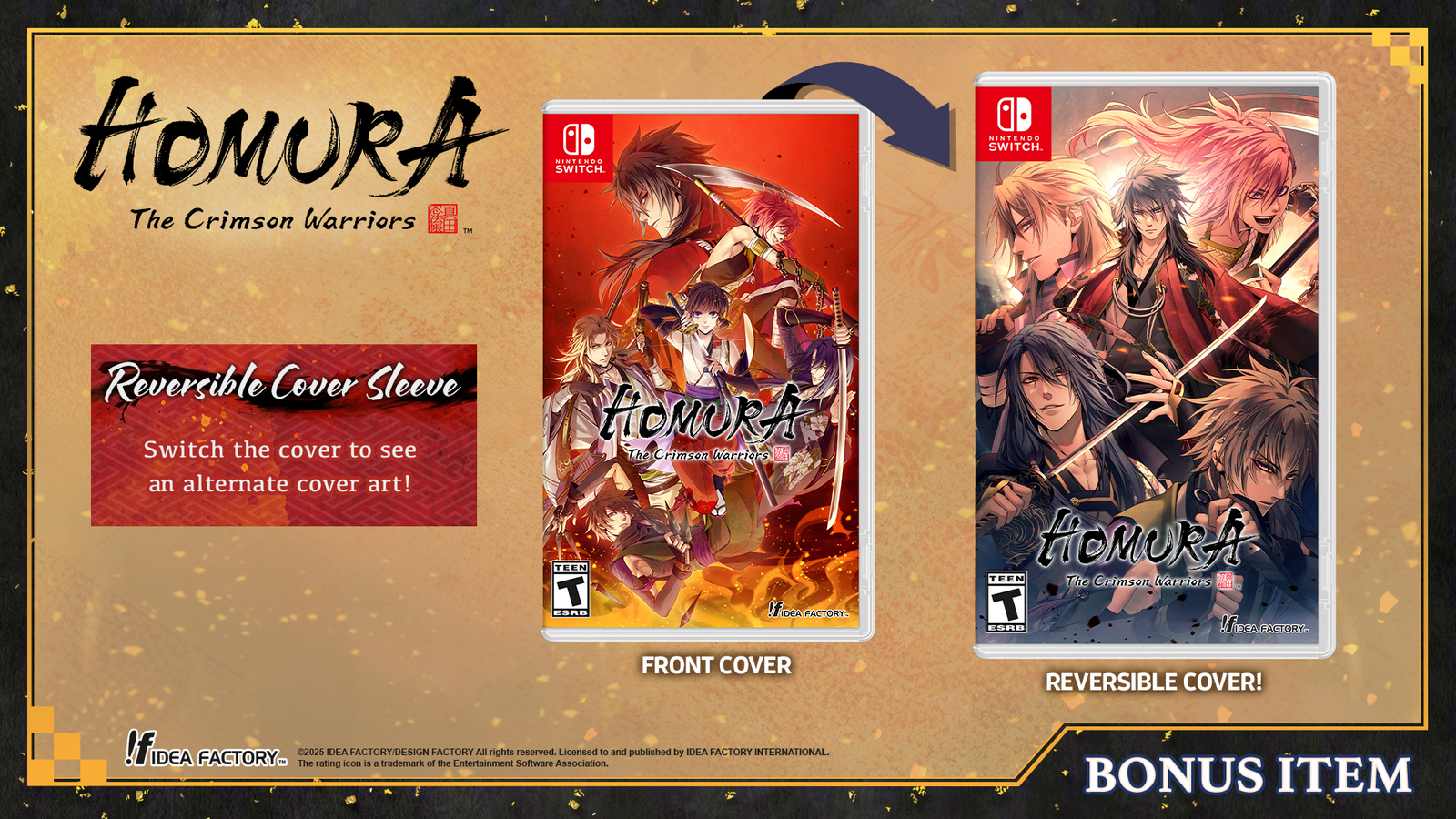 Homura: The Crimson Warriors Standard Edition