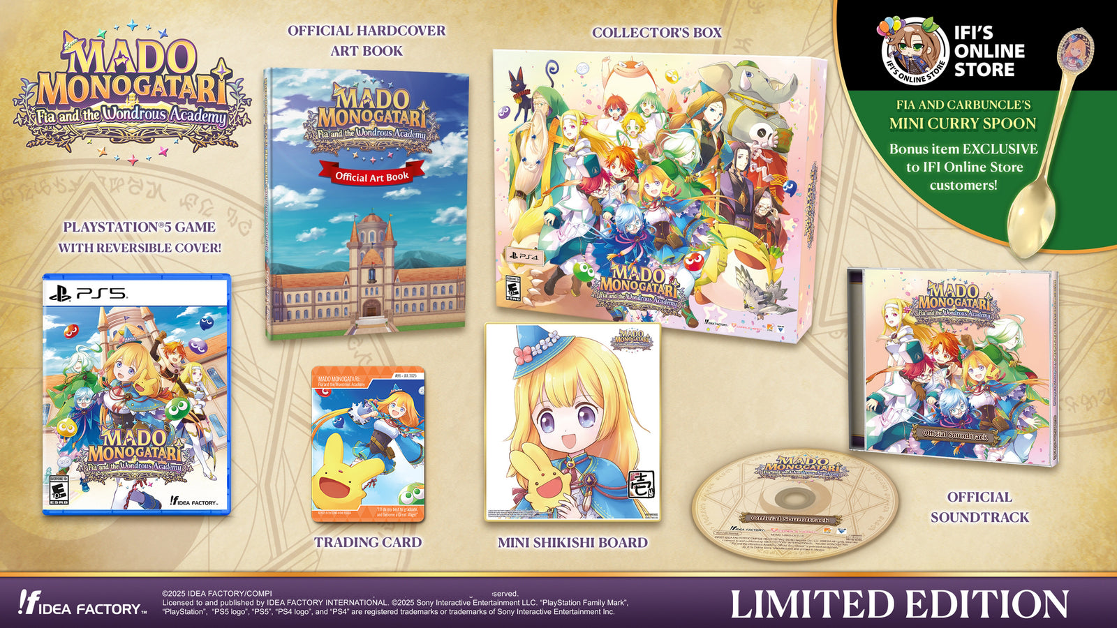 MADO MONOGATARI: Fia and the Wondrous Academy Limited Edition