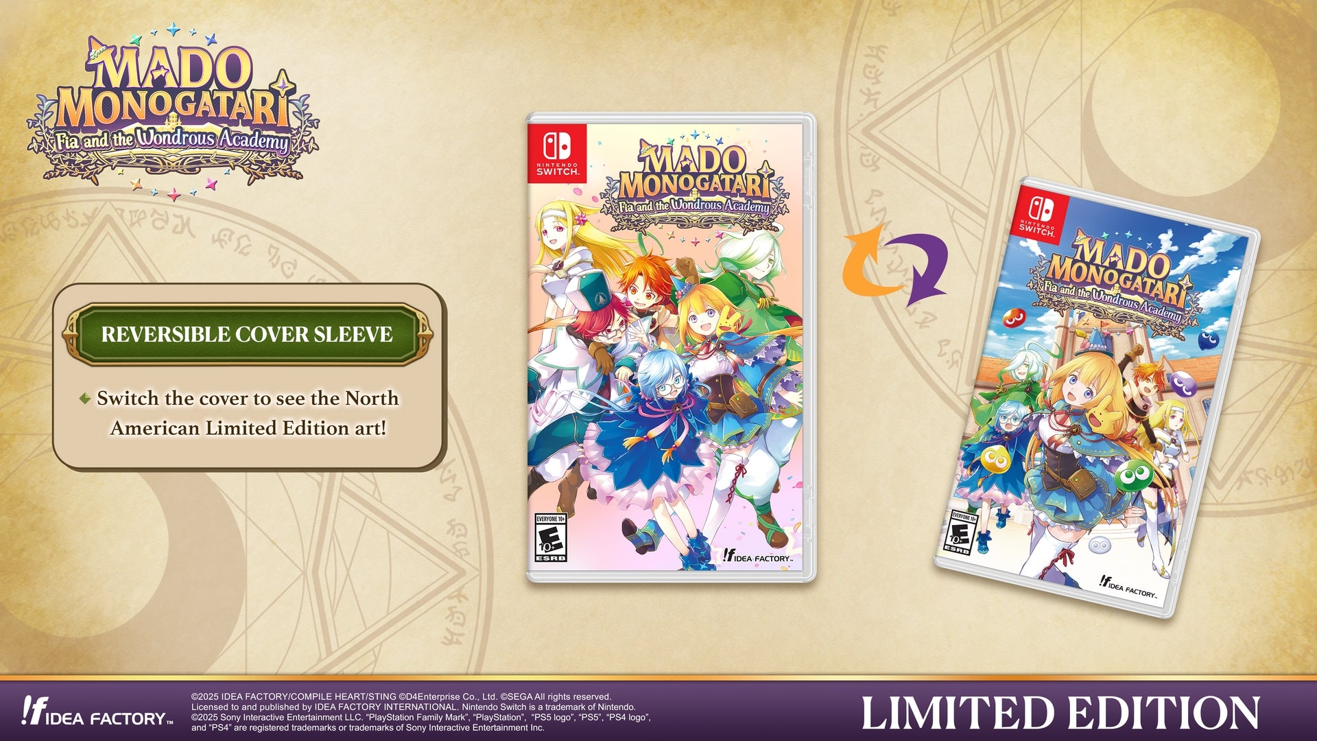Midori Harada Jeu MADO MONOGATARI: FIA AND THE WONDROUS ACADEMY PS5 - Version Européenne Neuve Sous Blister (EN/FR) RPG PS5 Idea Factory Midori Harada Jeu MADO MONOGATARI: FIA AND THE WONDROUS ACADEMY PS5 - Version Européenne Neuve Sous Blister (EN/FR) RPG PS5 Idea Factory