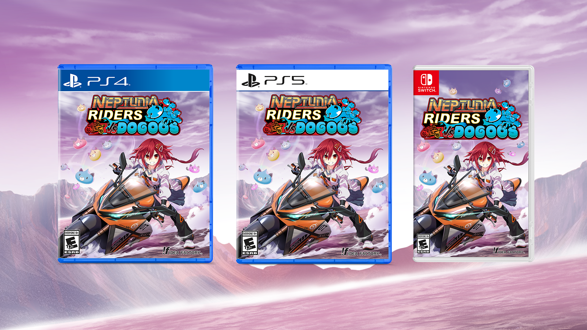 Neptunia Riders VS Dogoos Standard Edition