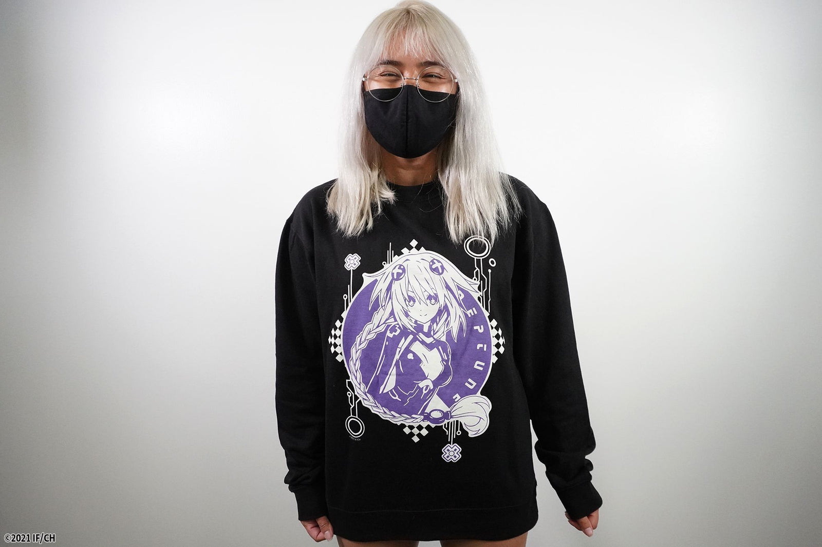 Purple Heart Crewneck Sweater