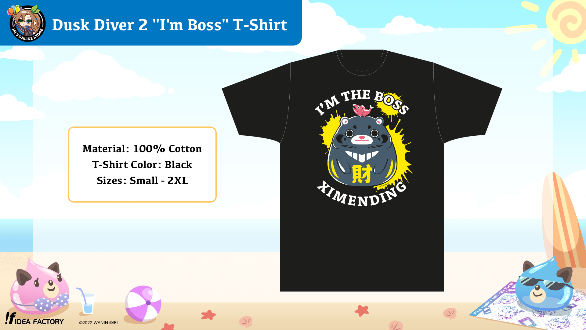 Dusk Diver 2 "I'm Boss" T-Shirt