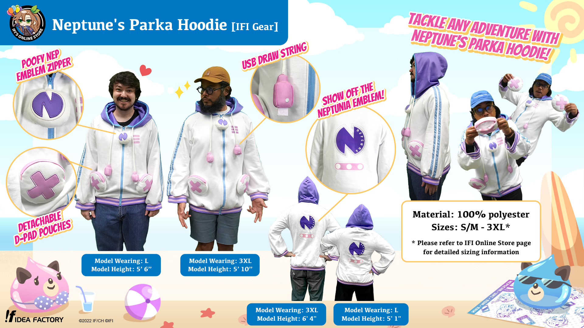 Neptune's Parka Hoodie [IFI Gear] - SOLD OUT!