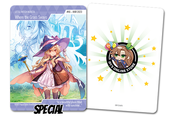 Little Witch Nobeta Trading Card