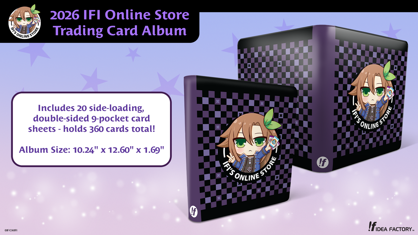 2026 IFI Online Store Trading Card Album