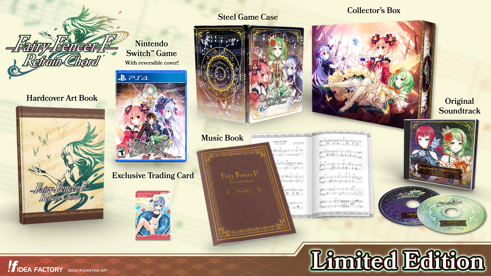 Fairy Fencer F: Refrain Chord Limited Edition (PS4/PS5/Switch)