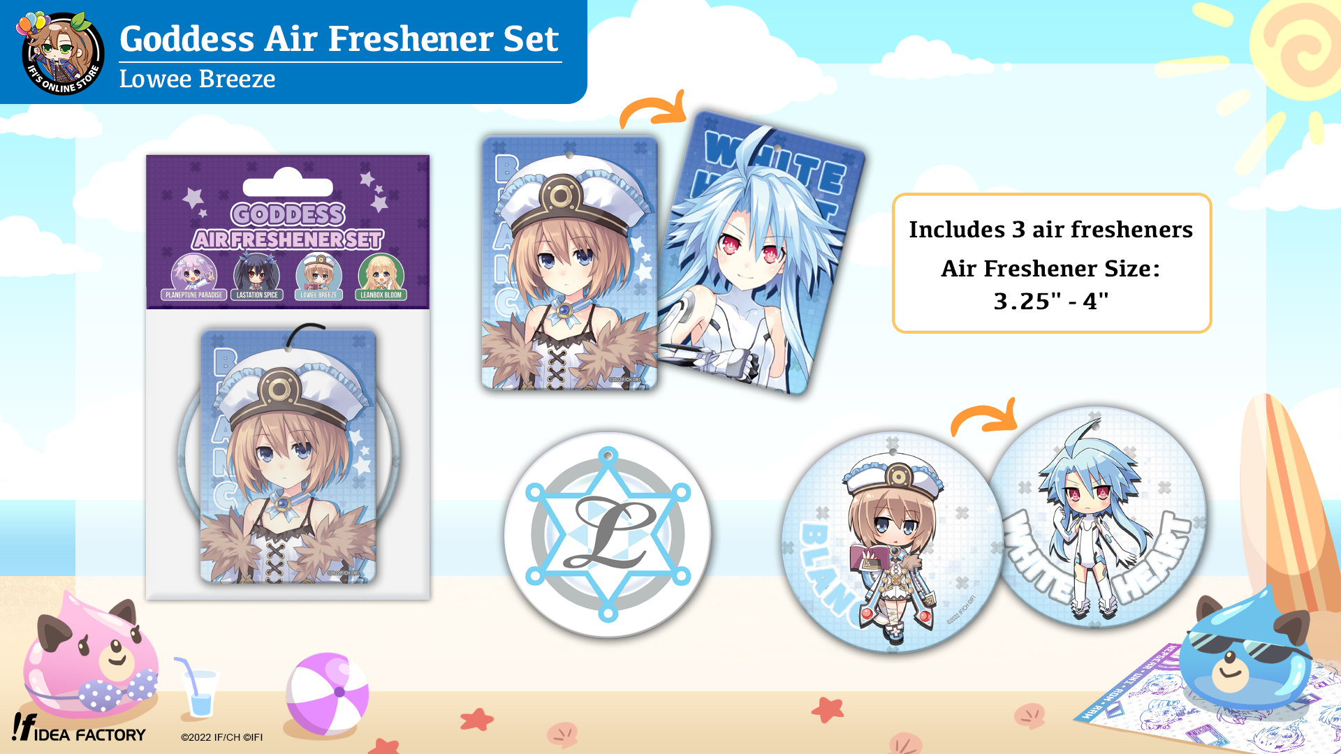 Goddess Air Freshener Set